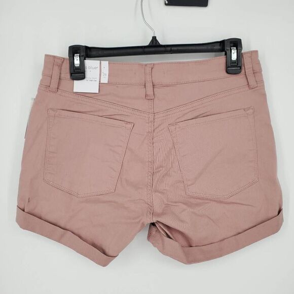 NWT STS Blue Stitch Fix women's dusty rose molly shorts high rise Size 28 - Picture 3 of 5